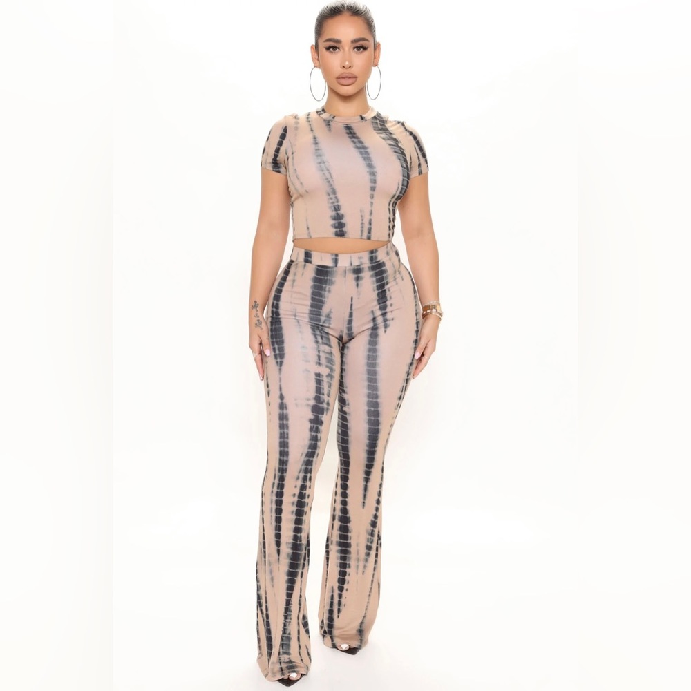 Two Piece Tie Dye Fashion Nova Set